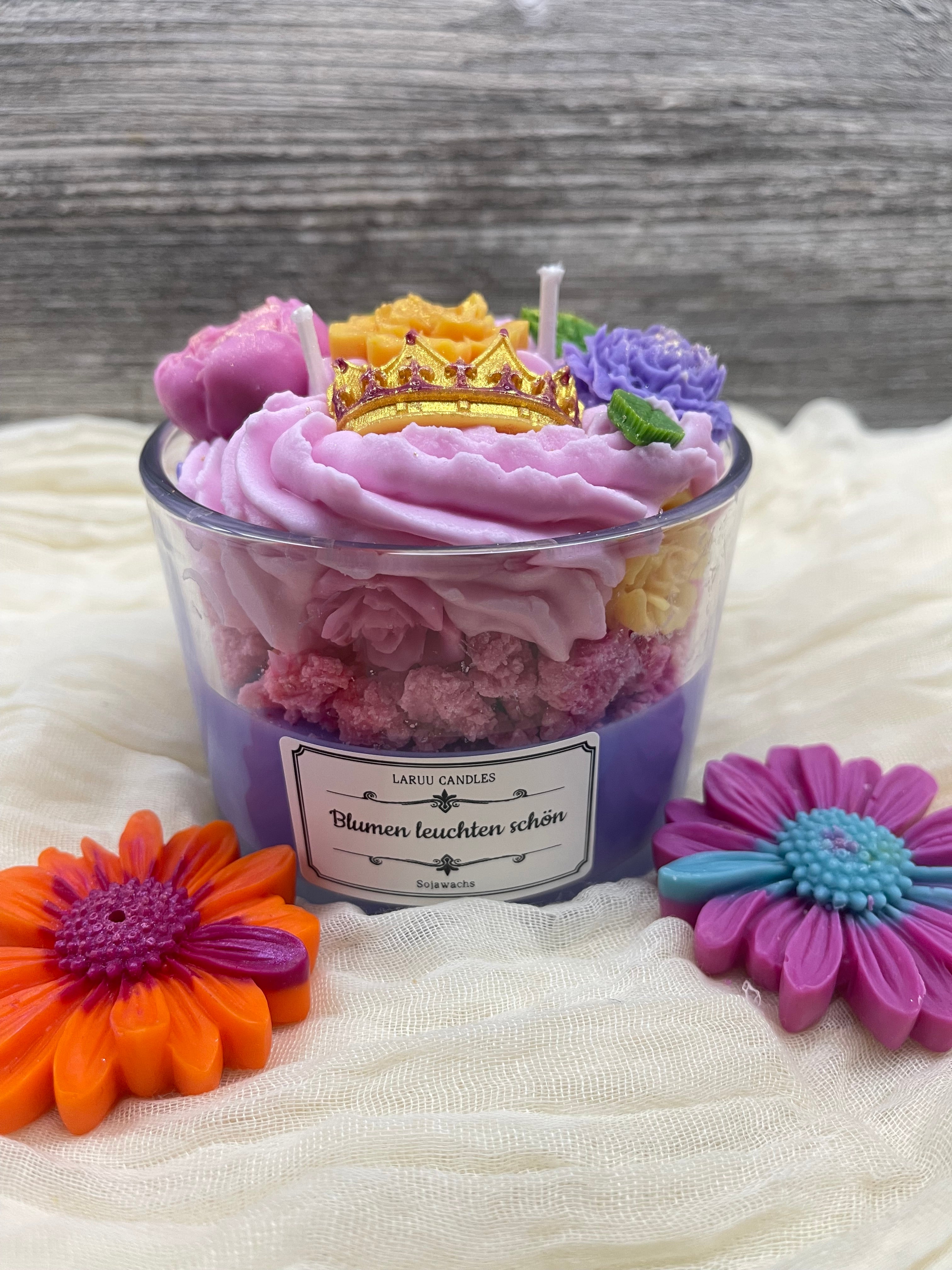 Blumen leuchten hell