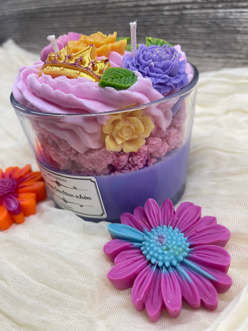 Blumen leuchten hell