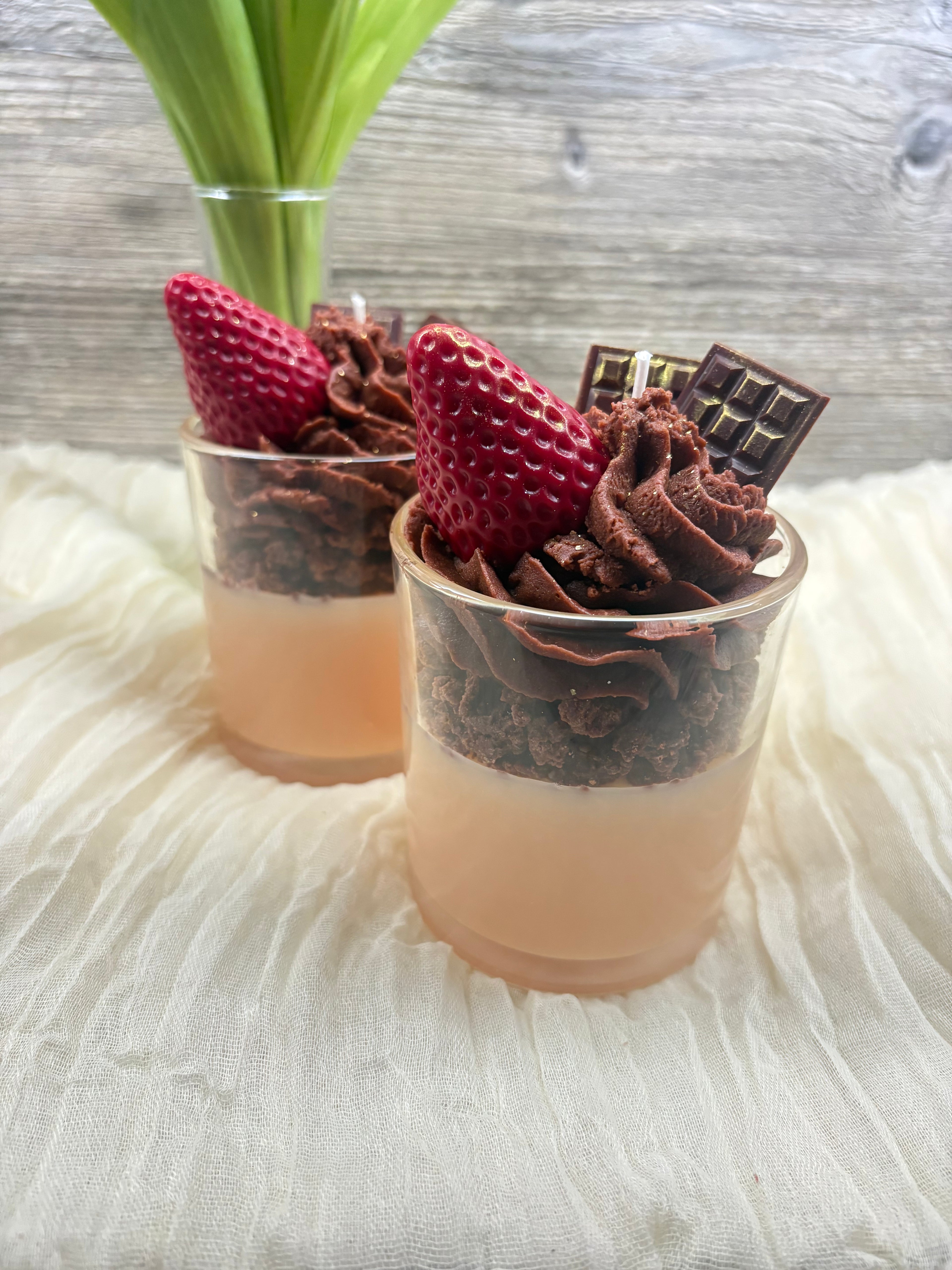 Erdbeerdessert 🍫🍓