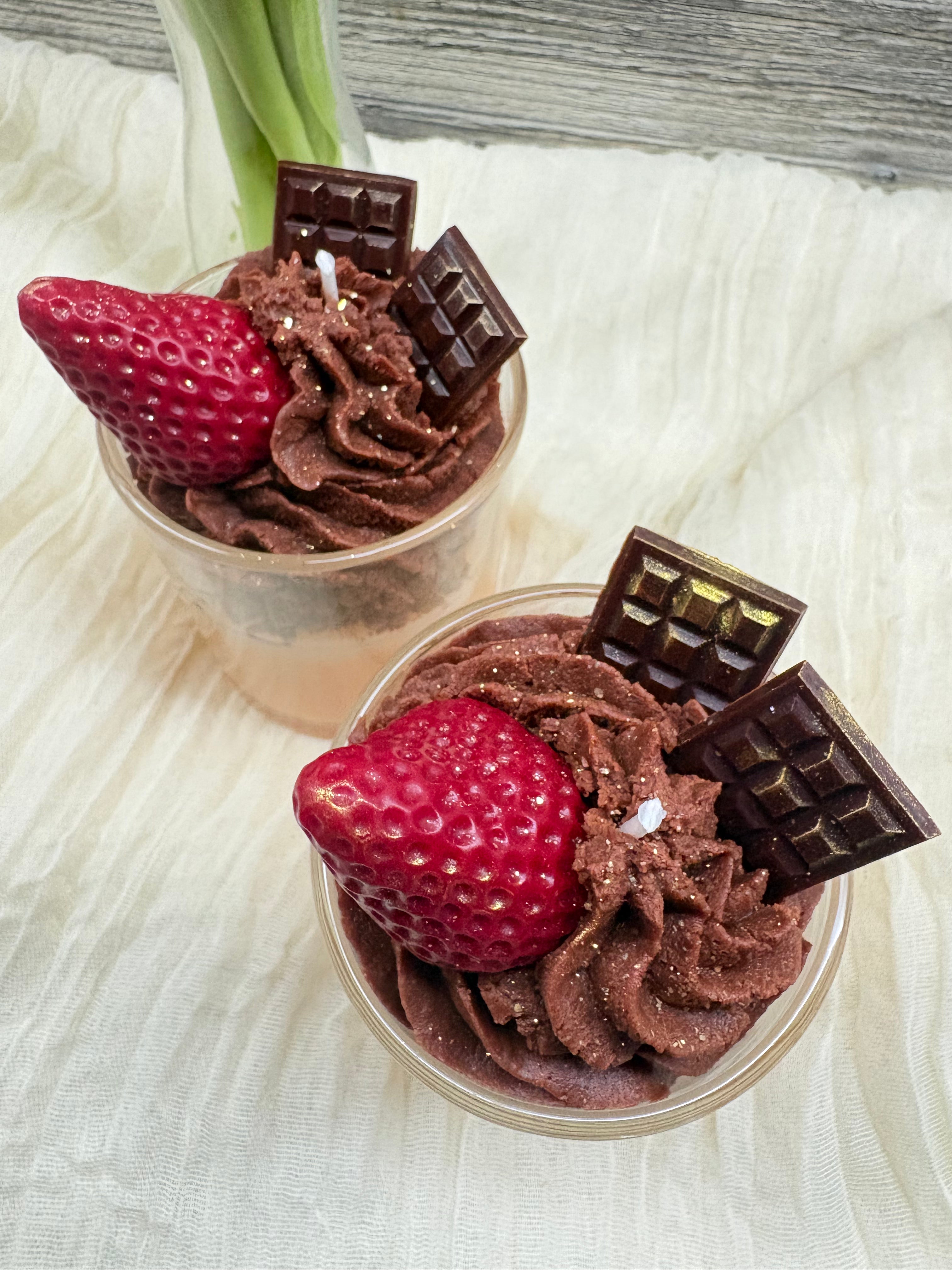 Erdbeerdessert 🍫🍓