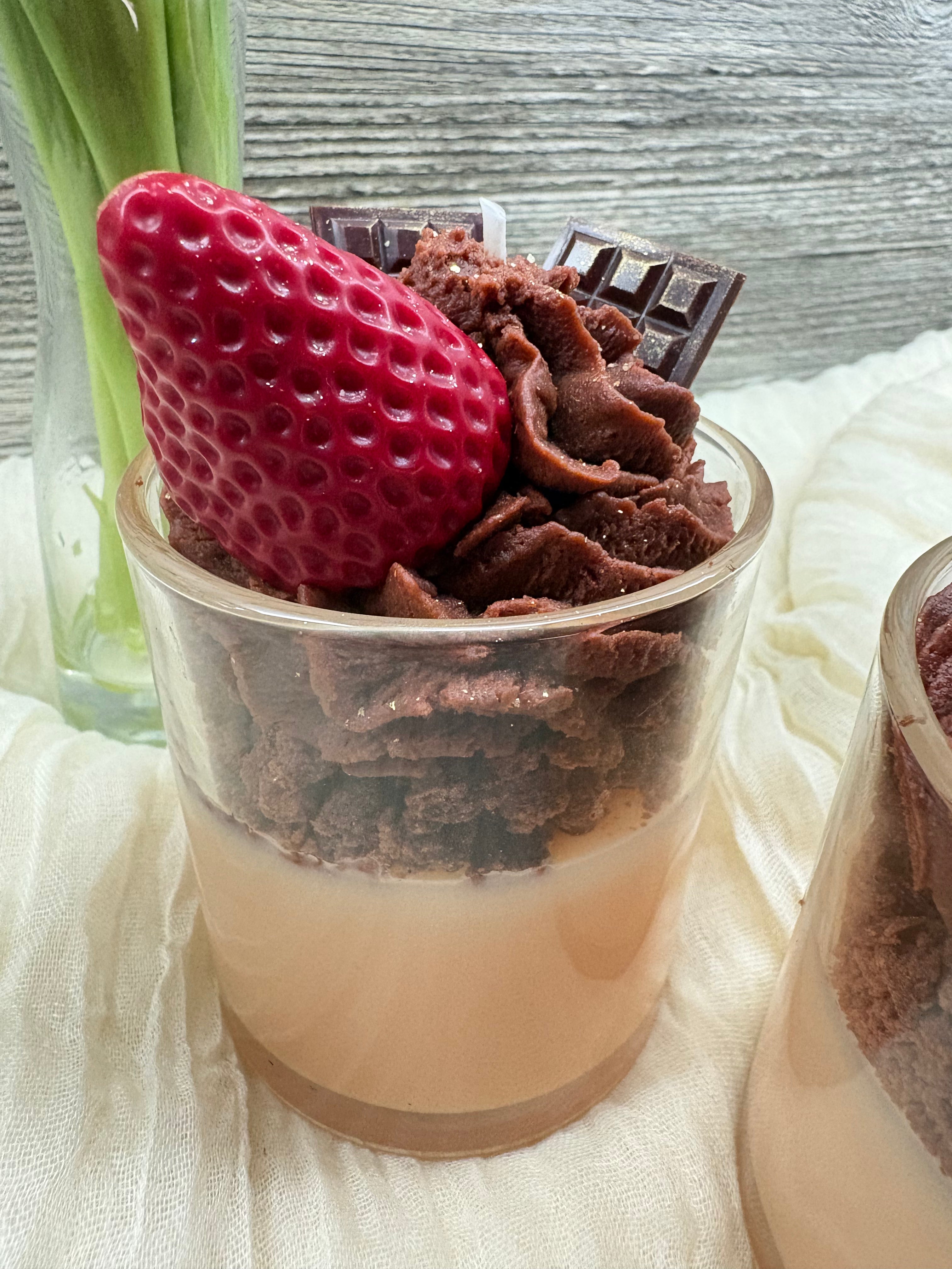 Erdbeerdessert 🍫🍓